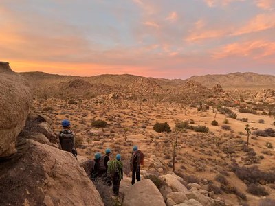 Joshua Tree Backpack & Rock Climb