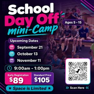 School Day Off Camp