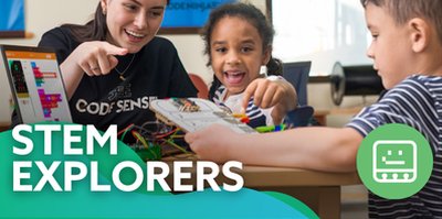 STEM Explorers: Design, Code & Robotics