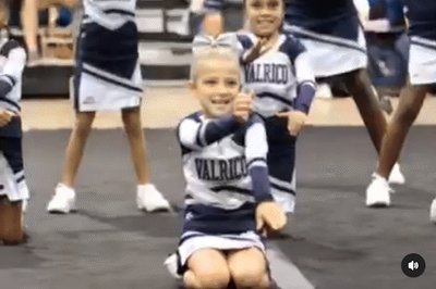 Pee Wee Cheerleading